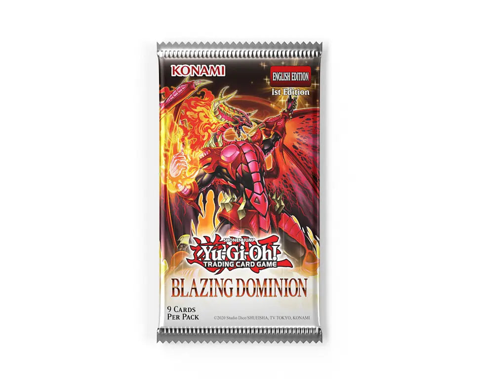 Blazing Dominion Display - Sprachauswahl - Yugioh - Vorbestellerrabatt