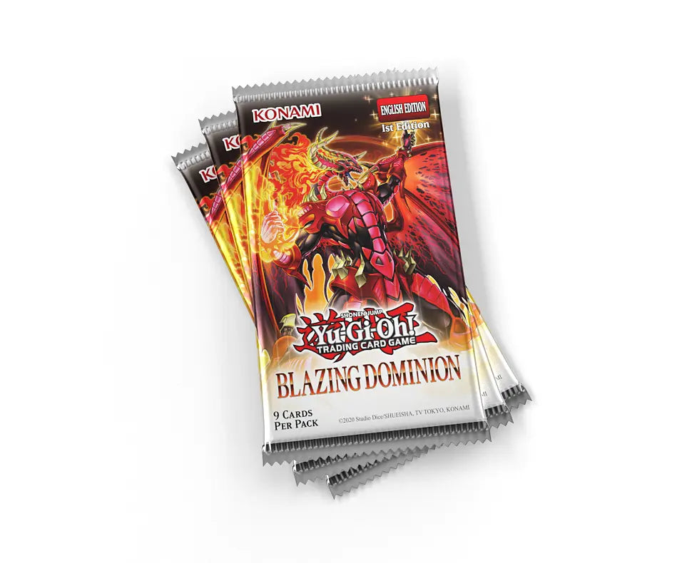 Blazing Dominion Display - Sprachauswahl - Yugioh - Vorbestellerrabatt