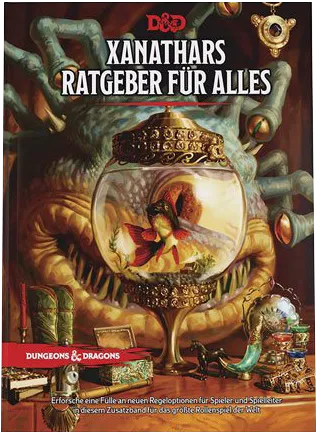 Xanathars Ratgeber für Alles Dungeons & Dragons Buch Deutsch