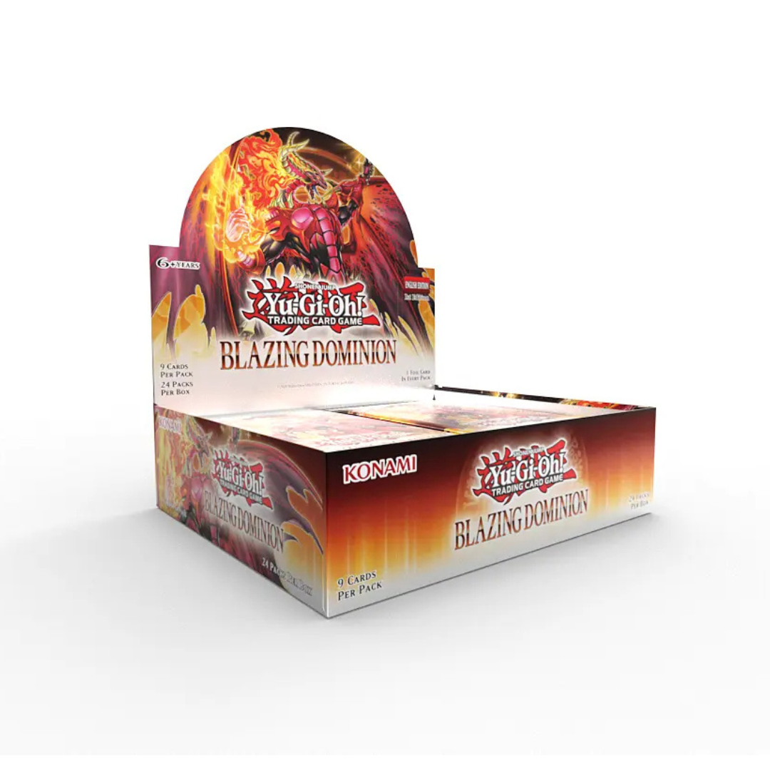 Blazing Dominion Display - Sprachauswahl - Yugioh - Vorbestellerrabatt