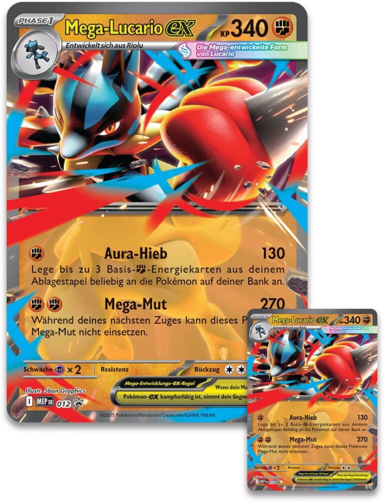 Mega-Lucario EX Figuren-Kollektion DE
