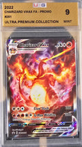 Glurak VMAX Promo - SWSH261 Pokemon Slab - UCG 9