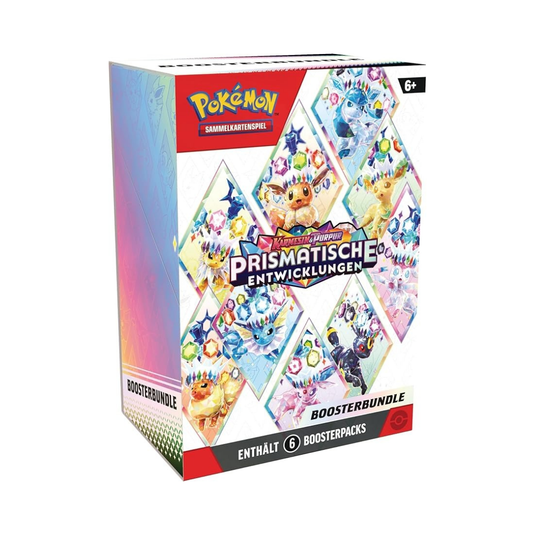 Prismatic Evolutions -  Boosterbundle Englisch Pokemon EN