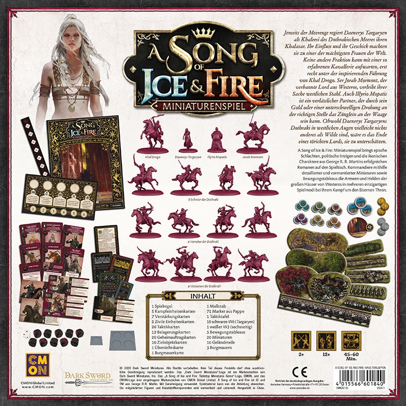 Targaryen - Starterset - ASOIAF Deutsch