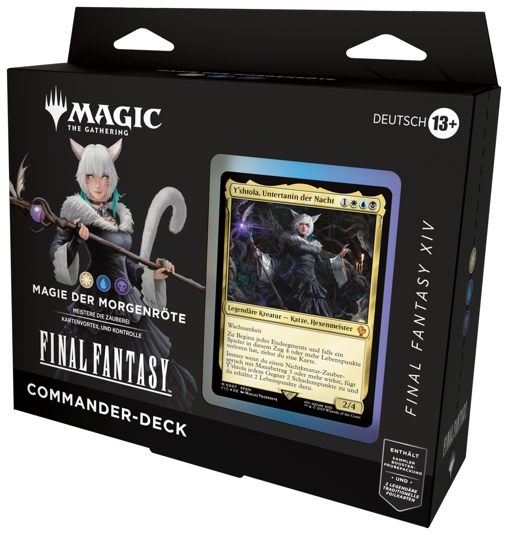 Final Fantasy - Commander Deck Magic DE - Deckauswahl