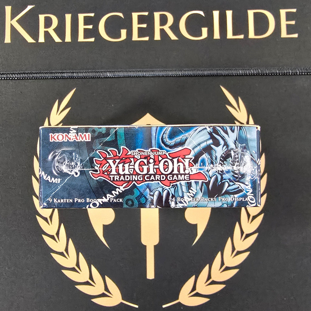 Blue Eyes White Dragon Display Reprint sealed Deutsch