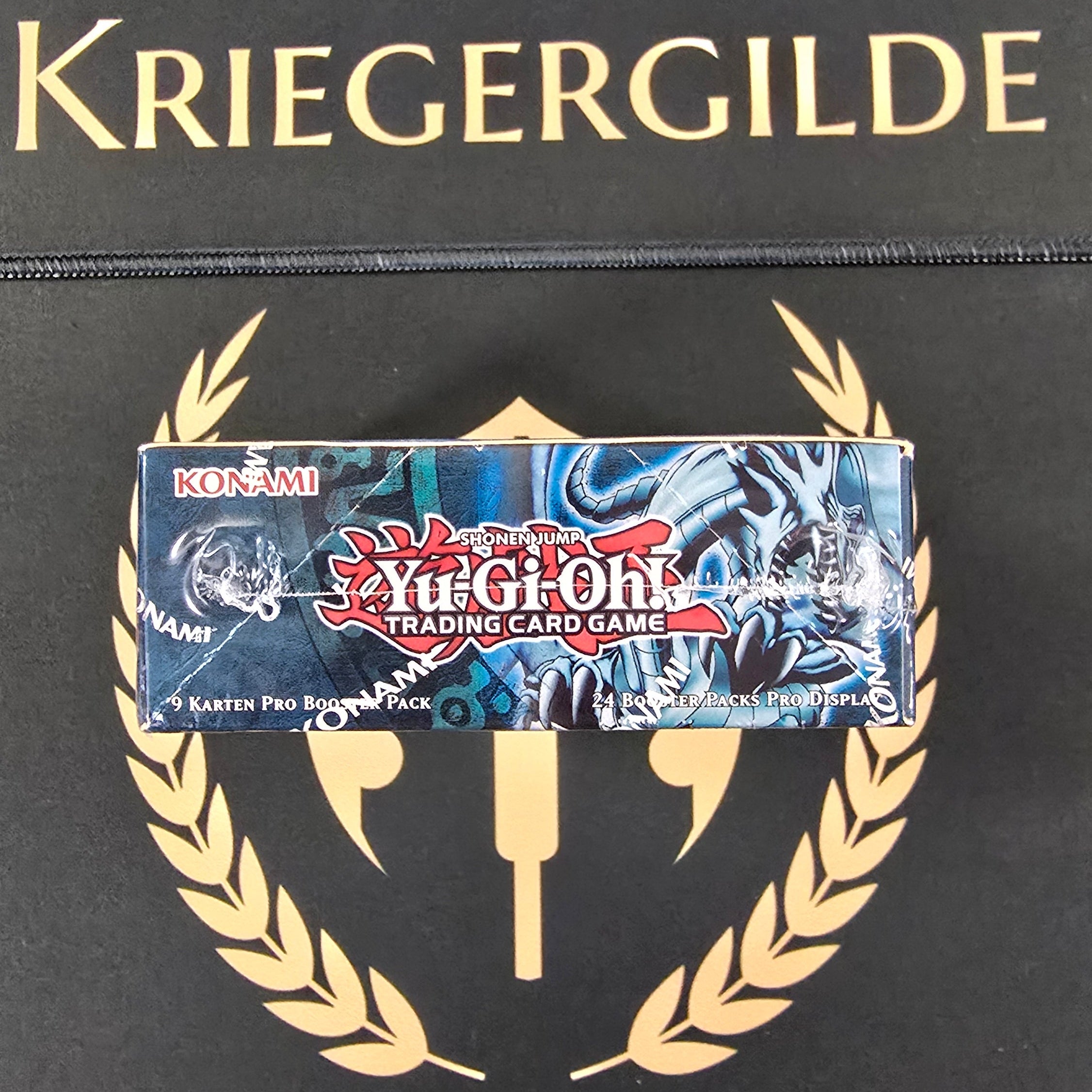 Blue Eyes White Dragon Display Reprint sealed Deutsch