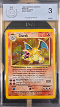Glurak Base Set - BS4 Pokemon Slab - PGS 3