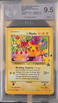 Birthday Pikachu - Celebtrations #24 Pokemon Slab - PGS 9,5
