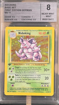 Nidoking Baseset 1. Edition - BS11 Pokemon Slab - CMG 8