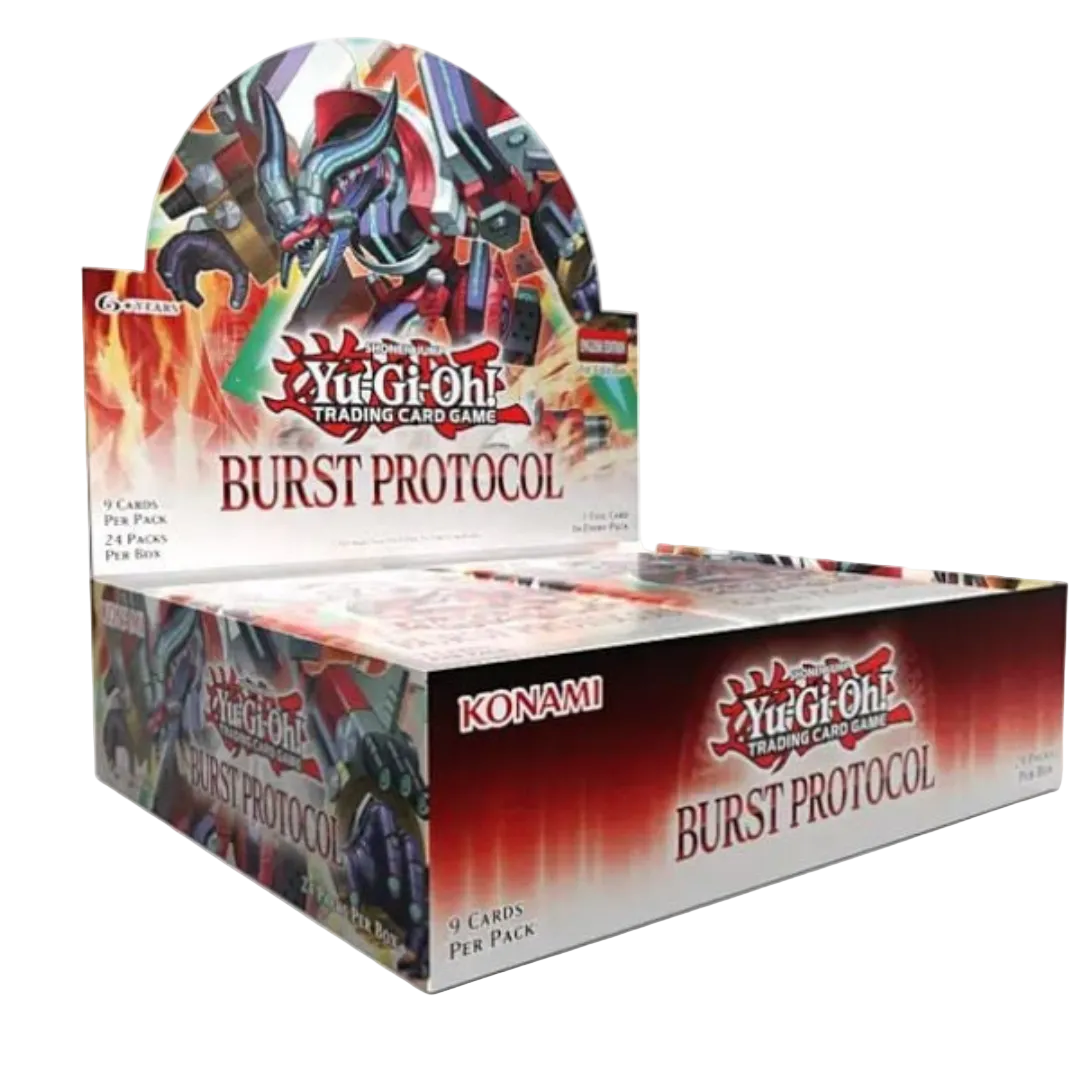Burst Protocol - Display Sprachauswahl - Yugioh