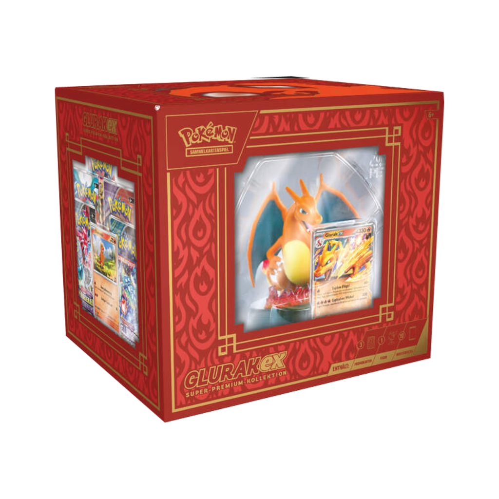 Glurak EX Super-Premium-Kollektion - Deutsch - Pokemon