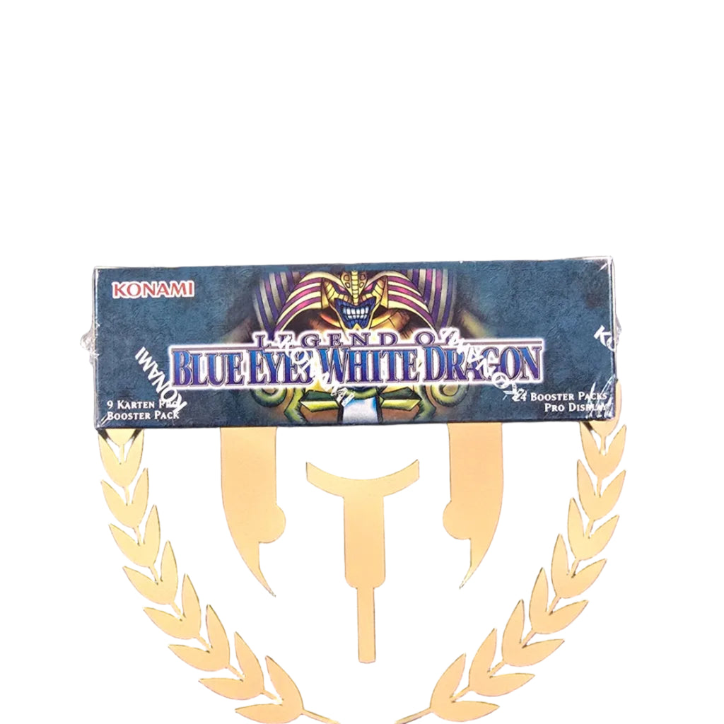 Blue Eyes White Dragon Display Reprint sealed Deutsch