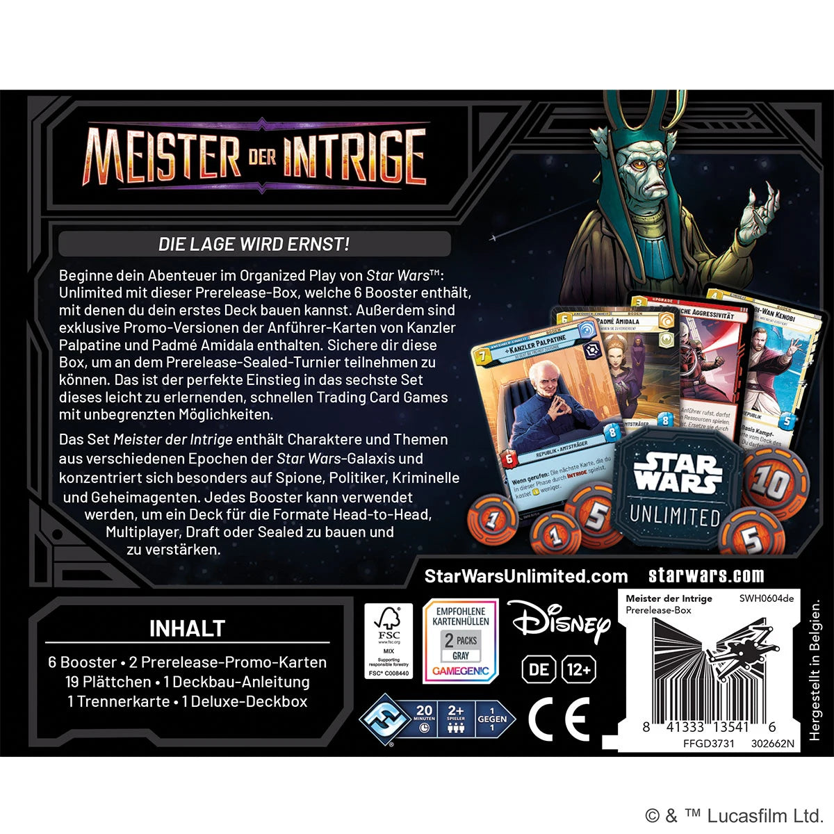 Meister der Intrige Prerelease Box DE
