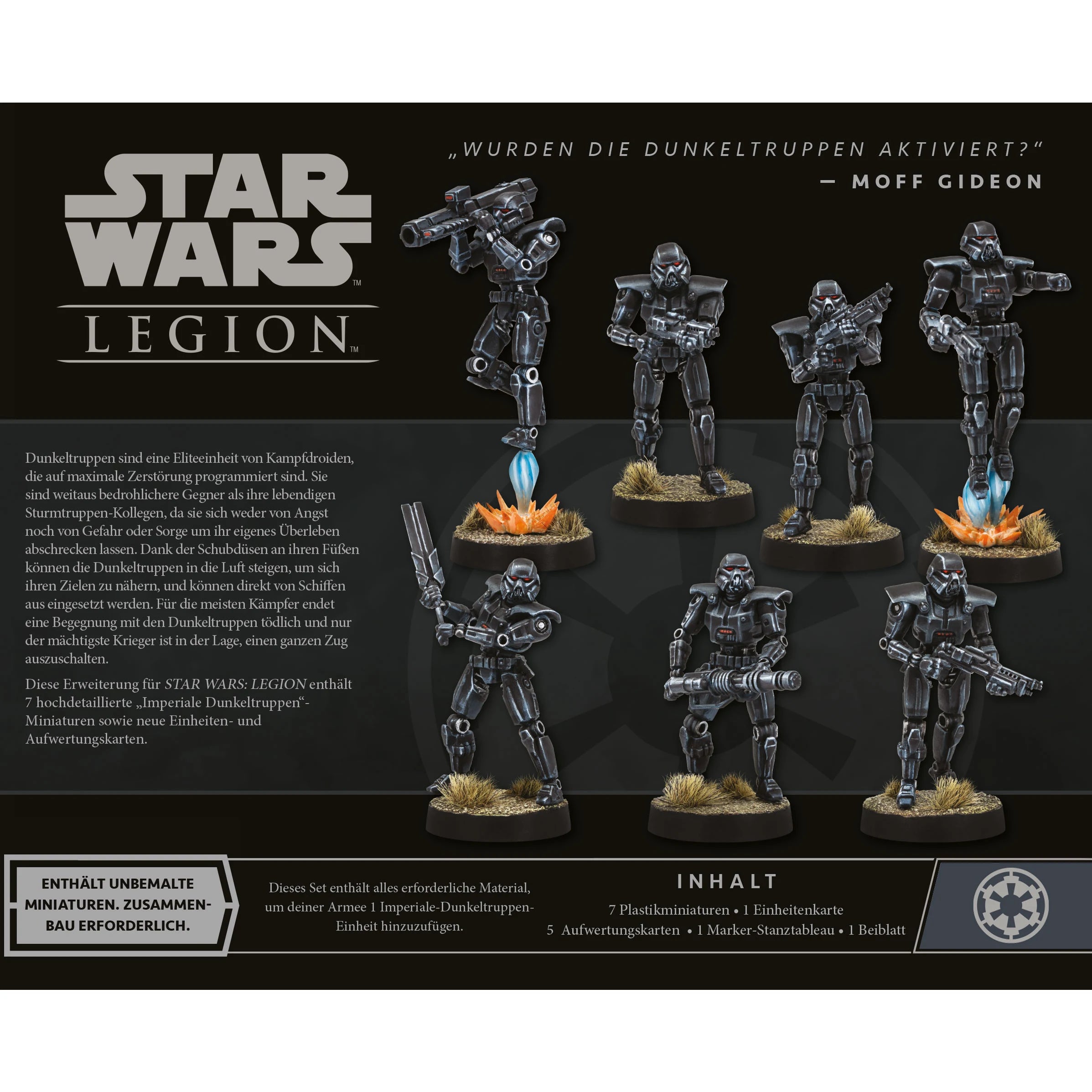 Imperiale Dunkeltruppen Star Wars Legion /SWL